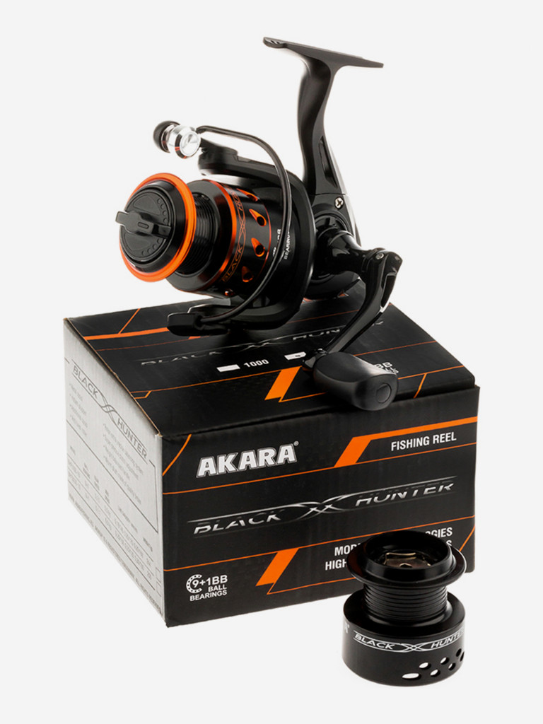 Катушка безынерционная Akara Black Hunter 1000S 9+1bb