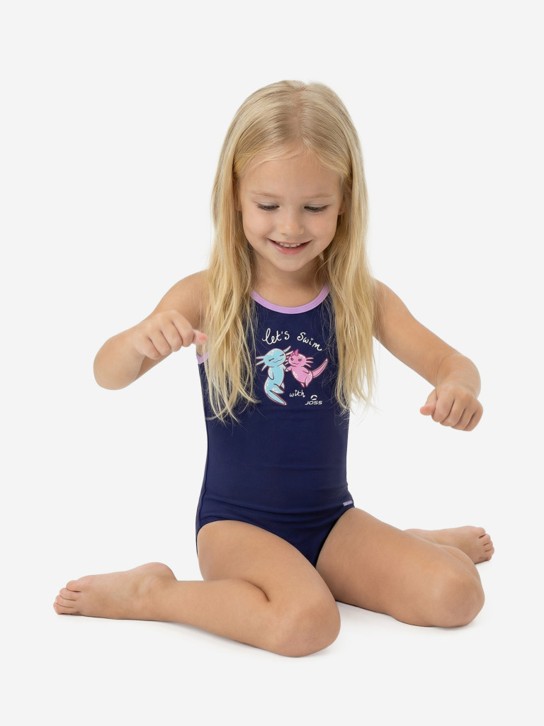 Купальник слитный для девочек Joss