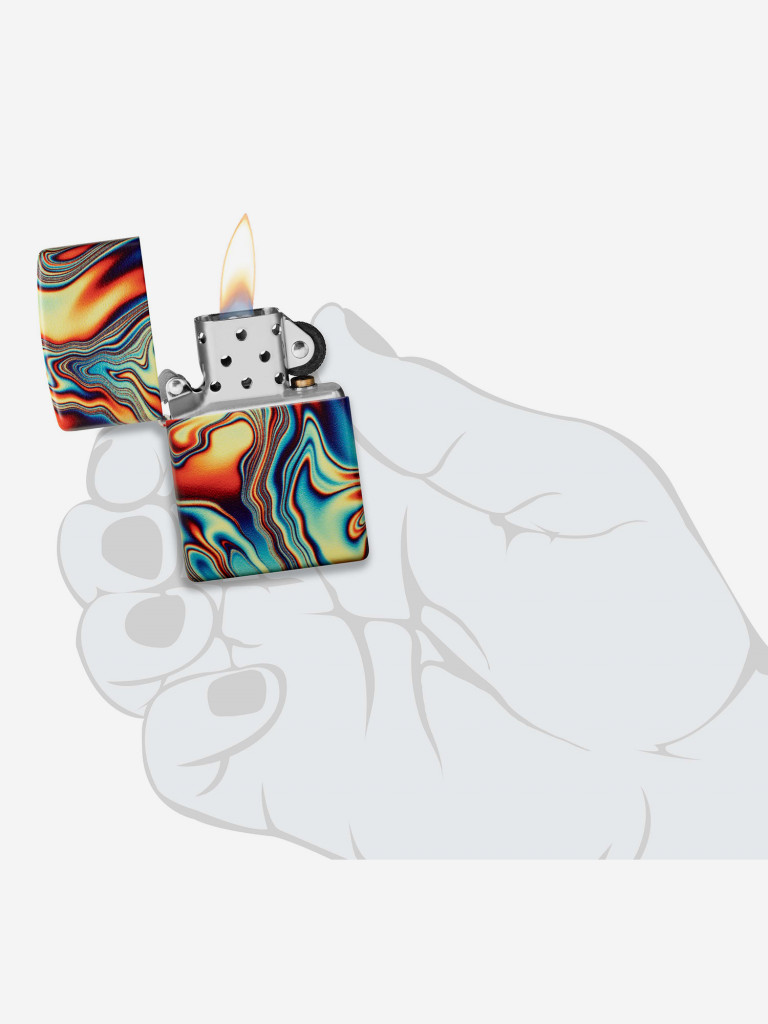 Зажигалка бензиновая ZIPPO 48612 Colorful Swirl