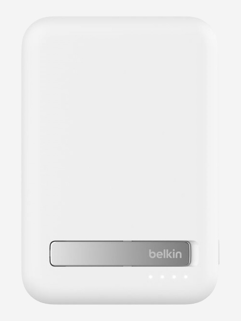 Внешний аккумулятор Belkin BoostСharge Pro Magnetic Power Bank 8000mAh USB-C Qi2 15W с подставкой.