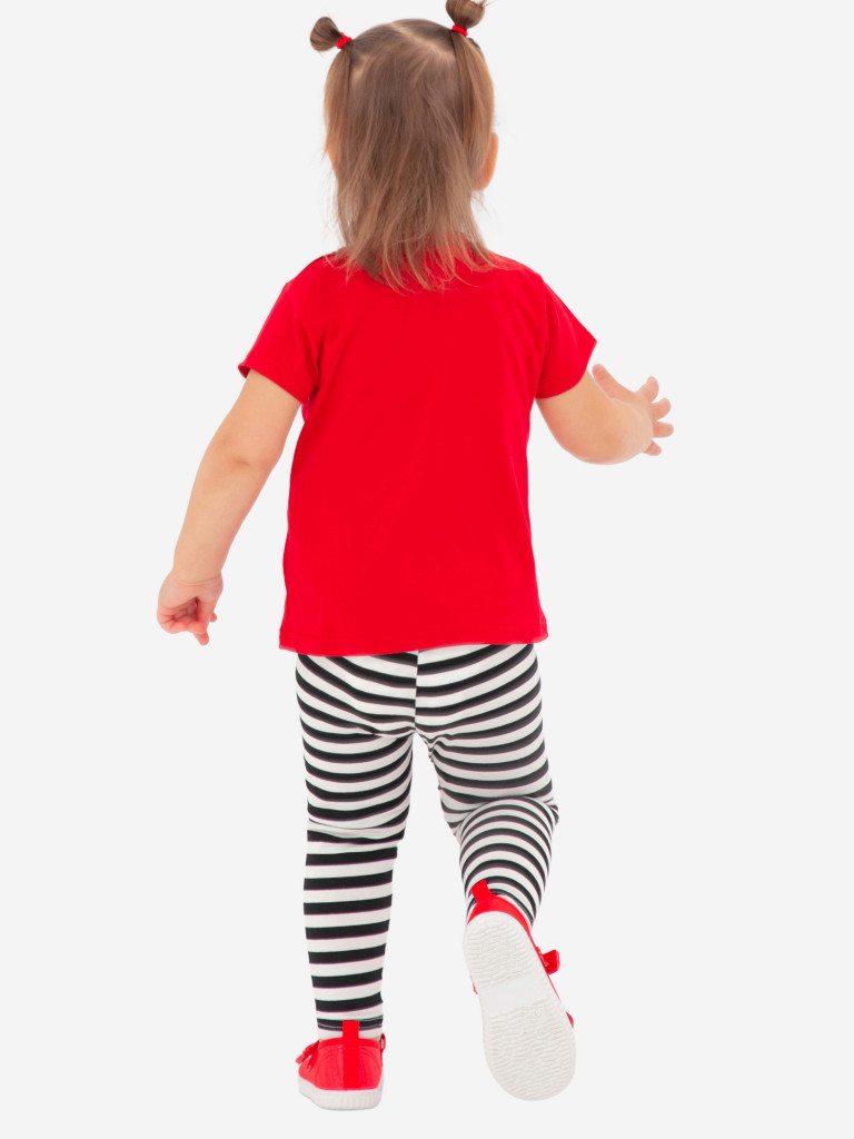 Комплект для девочек: футболка, легинсы PlayToday