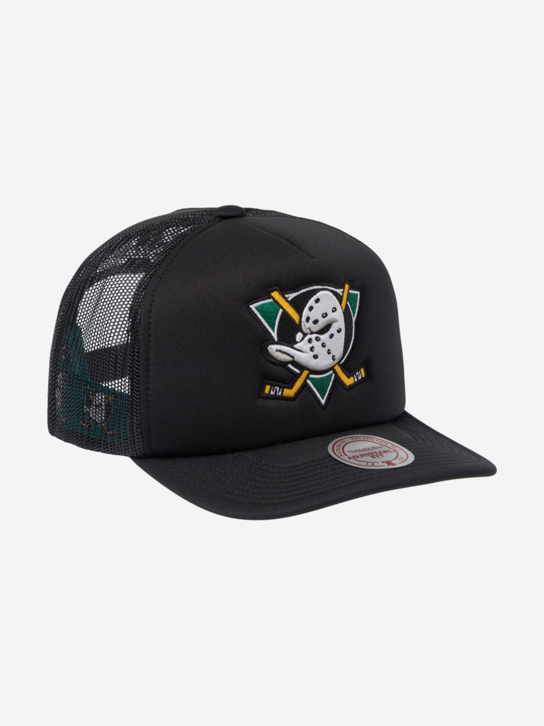 Бейсболка с сеточкой MITCHELL NESS HT11406-ADUBLCK Anaheim Ducks NHL (черный)