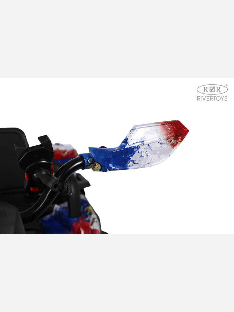 Детский электроквадроцикл RIVERTOYS Z111ZZ русский медведь