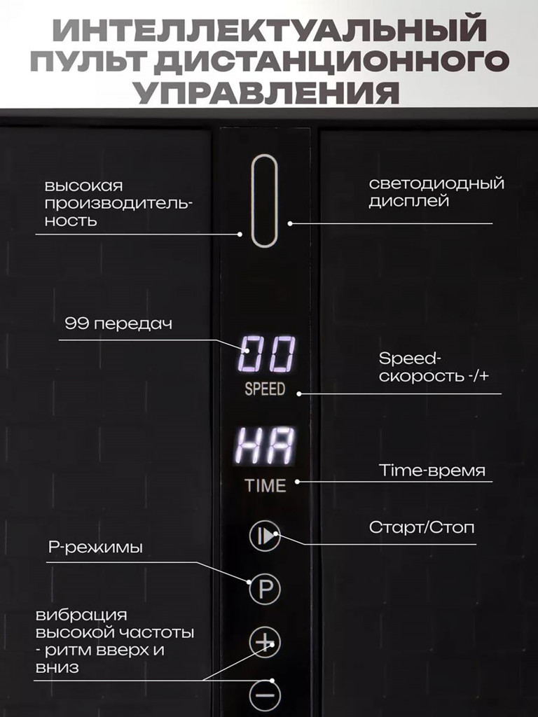Виброплатформа Fitnesslive для похудения модель 104 цввет черный