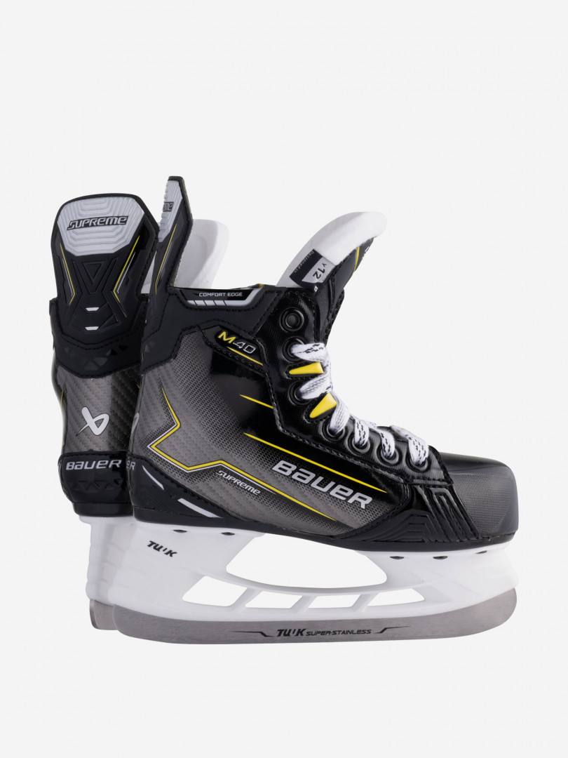 Коньки хоккейные детские Bauer Supreme M 40, Черный