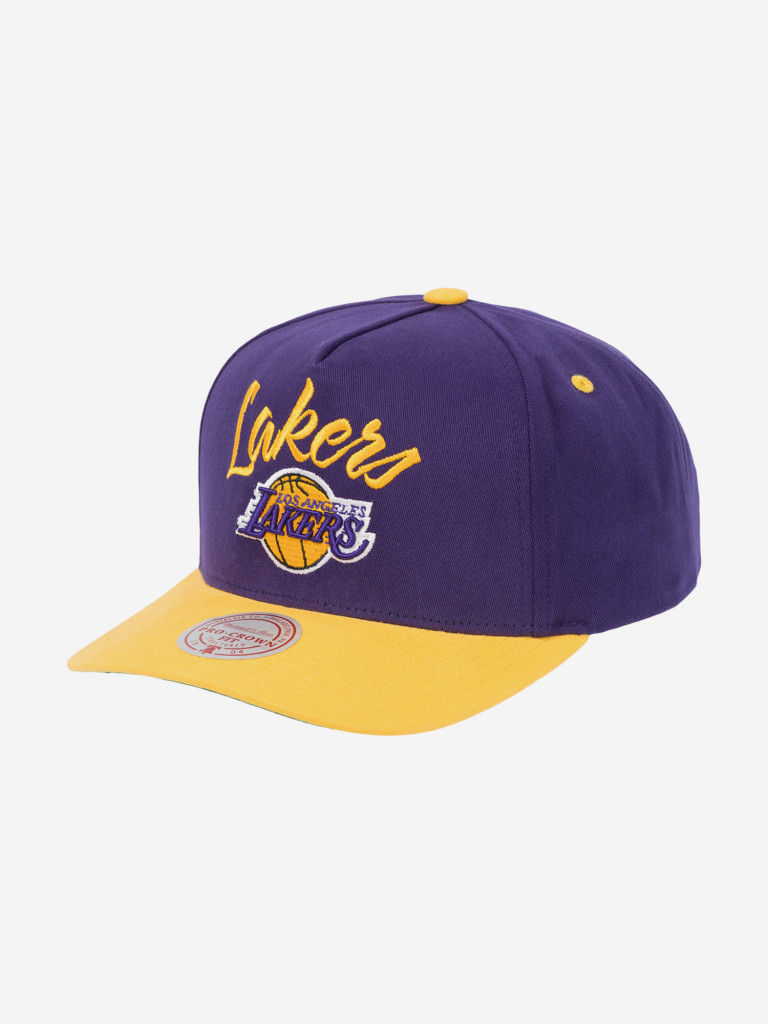 Бейсболка MITCHELL NESS HP9355-LALPURP Los Angeles Lakers NBA (фиолетовый)