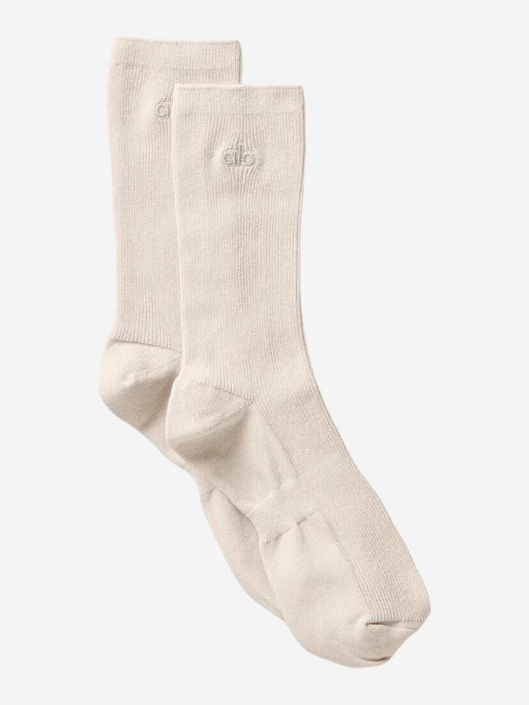 Носки унисекс Alo Yoga Half-Crew Understated