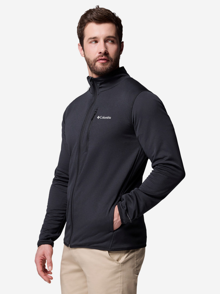 Толстовка мужская Columbia Essential Hike Grid Fleece Full Zip