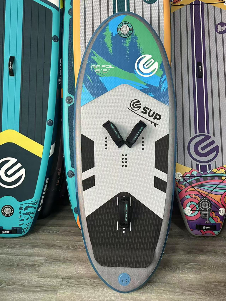 Надувной Фоилборд E-SUP FOILBOARD 196*75*15 см с парусом