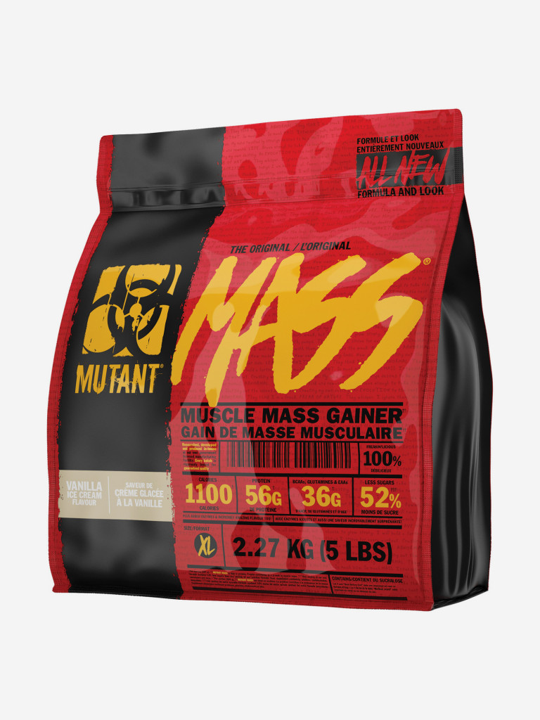 Гейнер Mutant Mass, 2270 г, Ванильное мороженое
