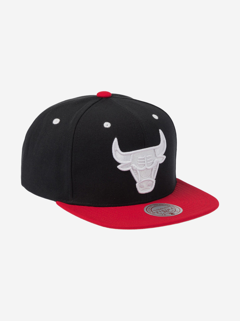 Бейсболка с прямым козырьком MITCHELL NESS HS11183-CBUBLCK Chicago Bulls NBA (черный)
