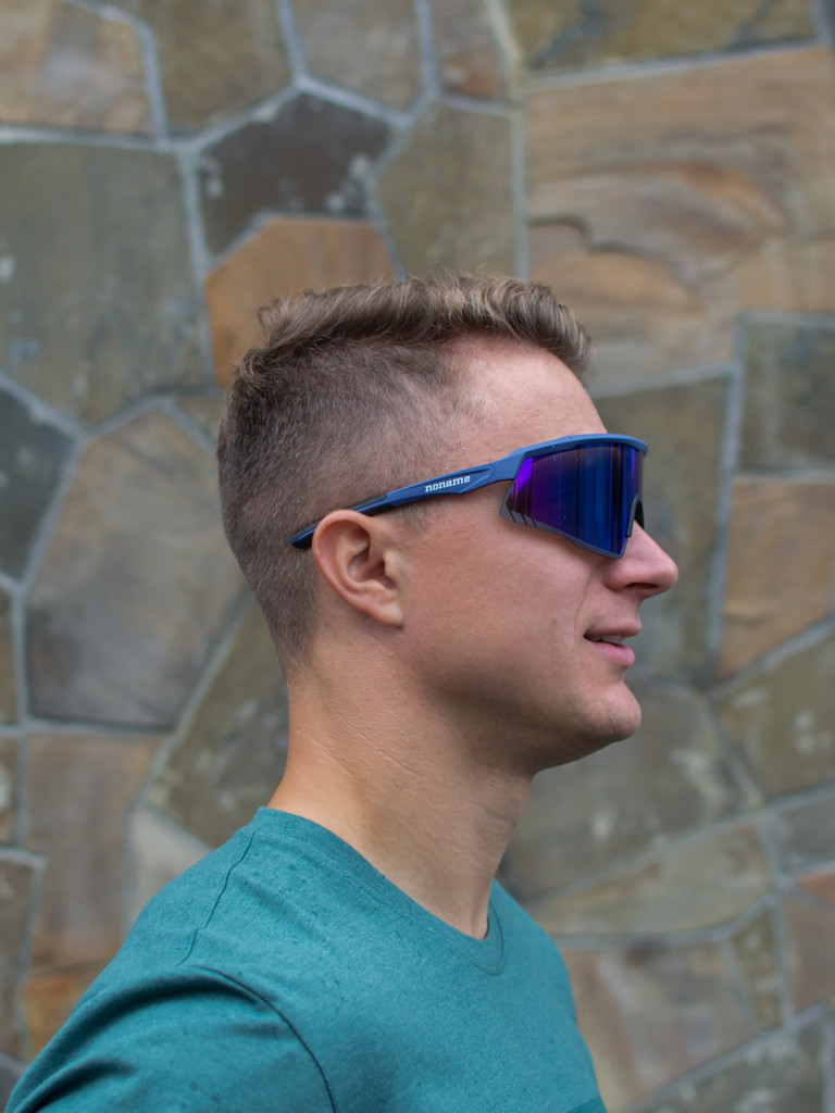 Очки спортивные NoName Livigno Navy Blue солнцезащитные