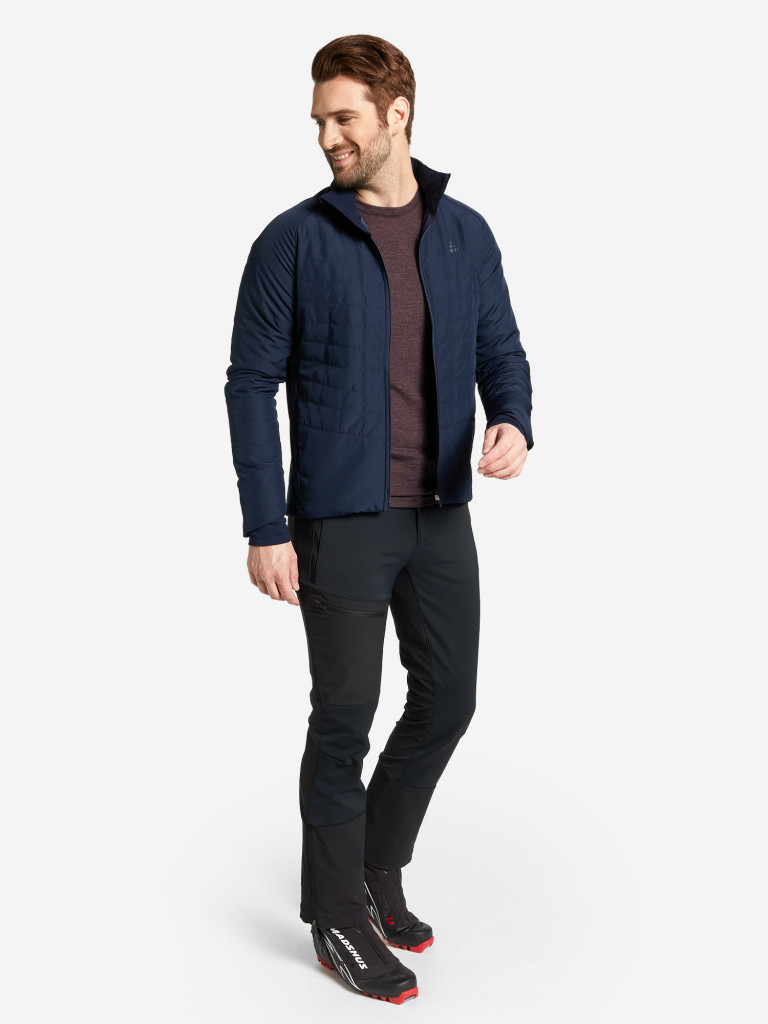 Куртка для беговых лыж мужская Craft Storm Thermal
