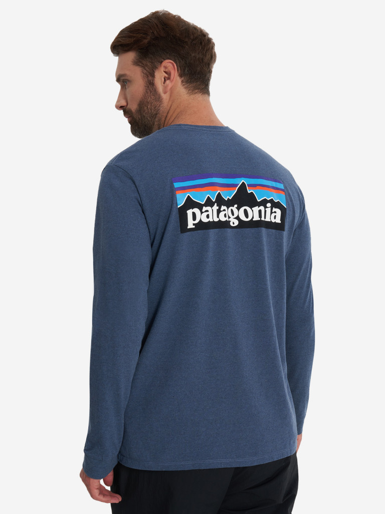 Лонгслив мужской Patagonia Logo