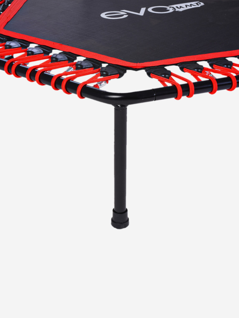 Батут спортивный для фитнеса и джампинга EVO JUMP PRO, красный