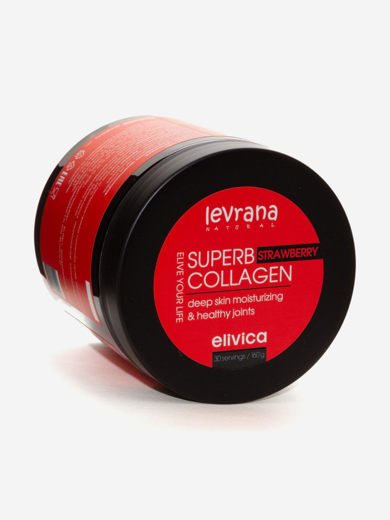 Коллаген Strawberry elivica «Superb Сollagen»  со вкусом «Клубника», 500 мл