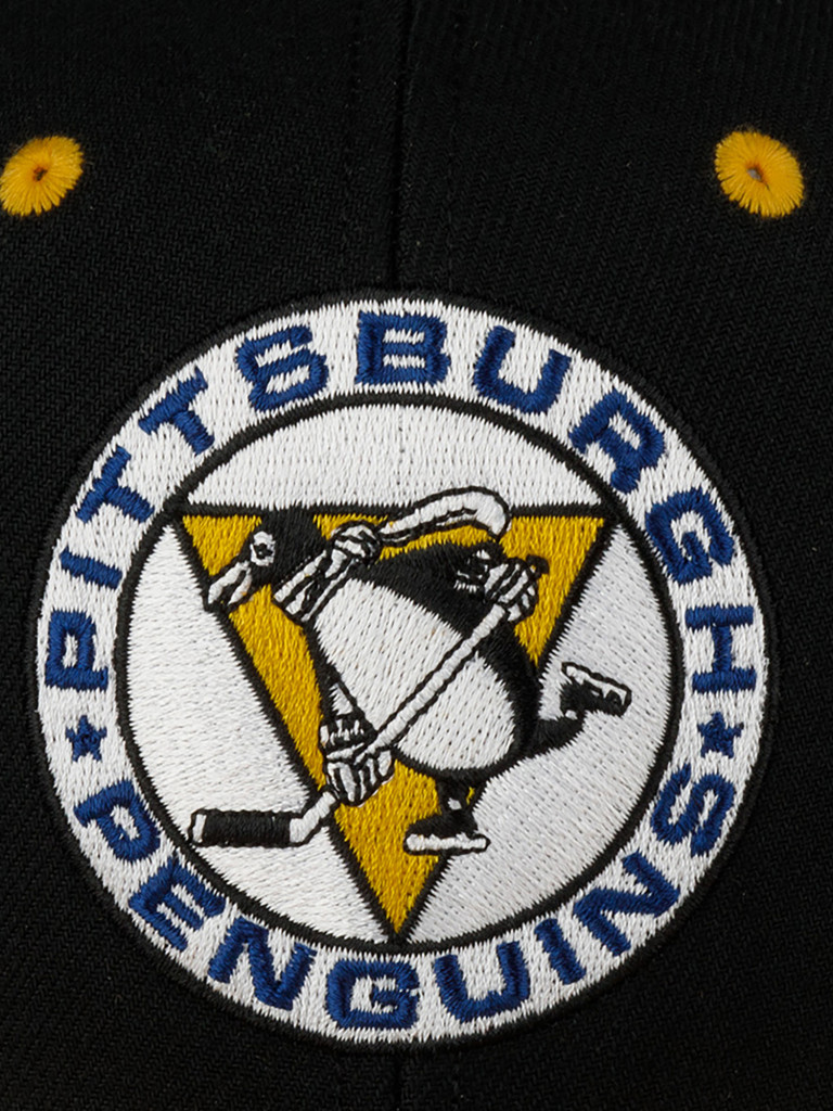 Бейсболка MITCHELL NESS HHSS7312-PPEYYPPPBLCK Pittsburgh Penguins NHL (черный)