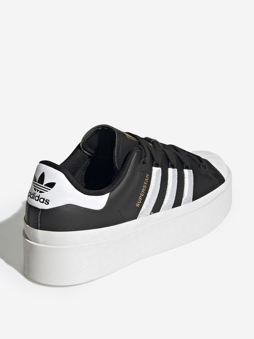 фото Кеды женские adidas superstar bonega, черный