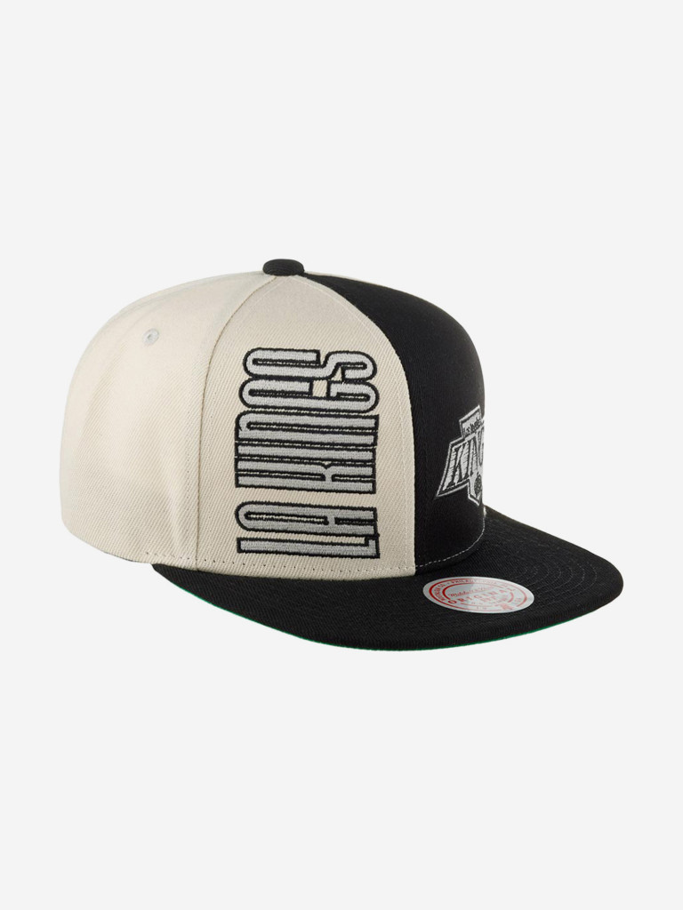 Бейсболка с прямым козырьком MITCHELL NESS HHSS5371-LAKYYPPPOFWH Los Angeles Kings NHL (черный)