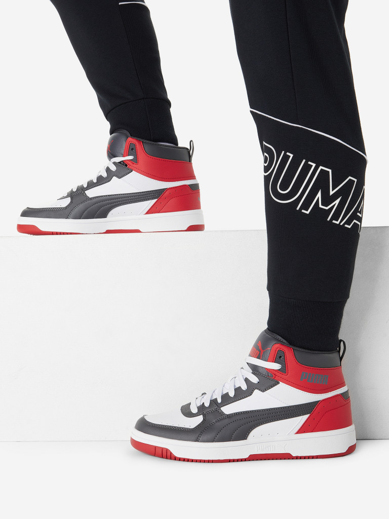 Кеды мужские PUMA Rebound Joy белый цвет — купить за 4249 руб. со скидкой  50 %, отзывы в интернет-магазине Спортмастер