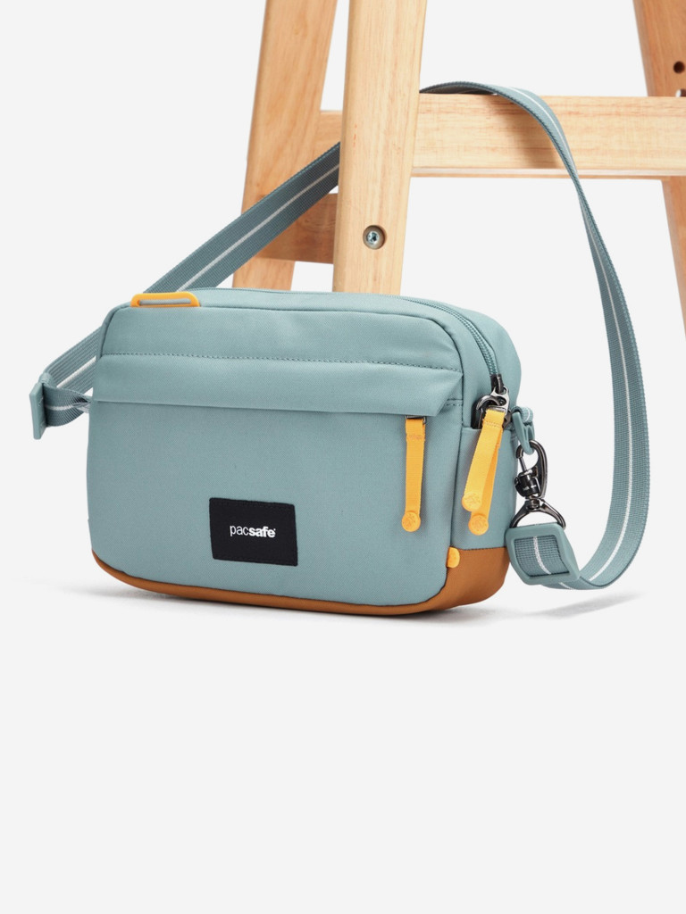 Сумка антивор Pacsafe GO Crossbody, Fresh Mint, 2.5 л.