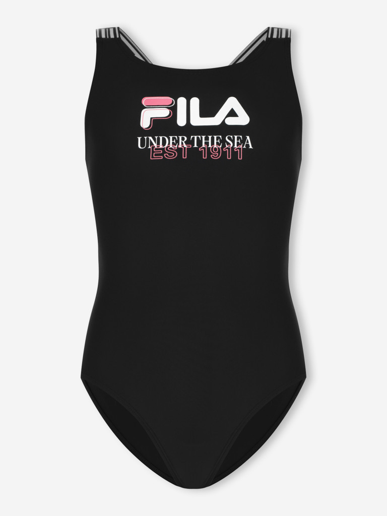 Купальник слитный для девочек FILA