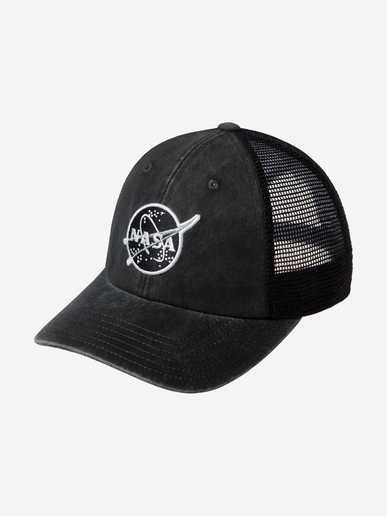 Бейсболка с сеточкой AMERICAN NEEDLE SMU277A-NASA Space with NASA (черный)