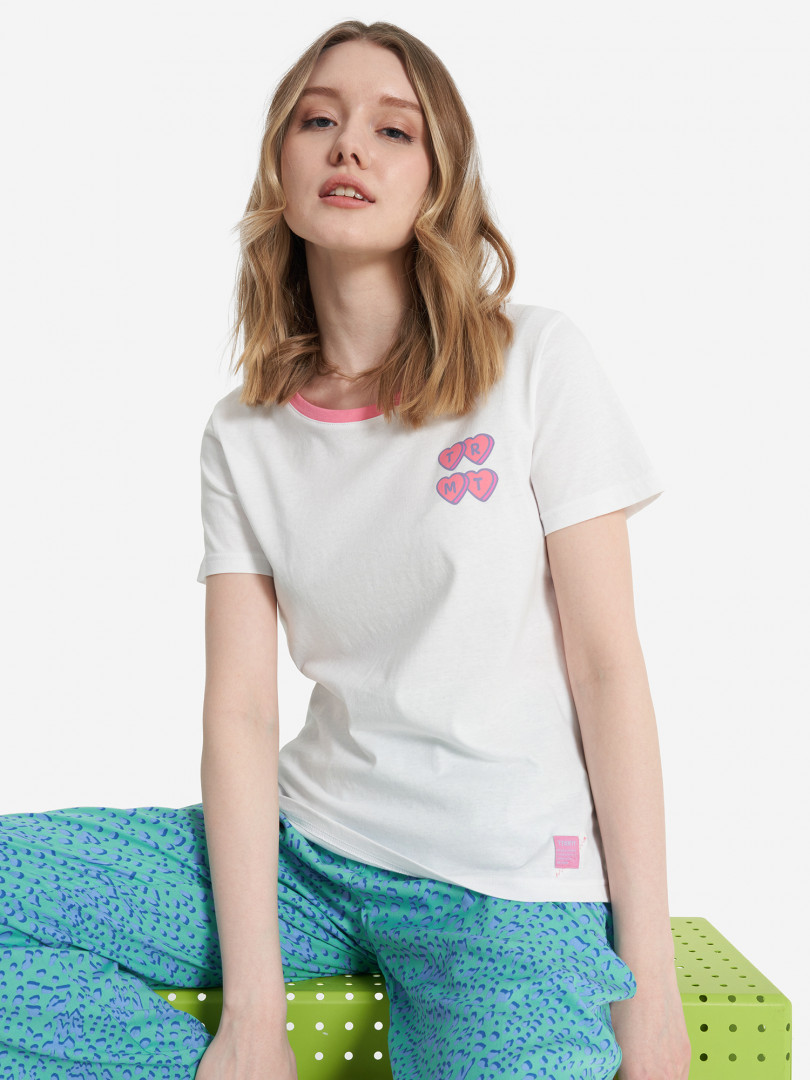 фото Футболка женская termit, белый