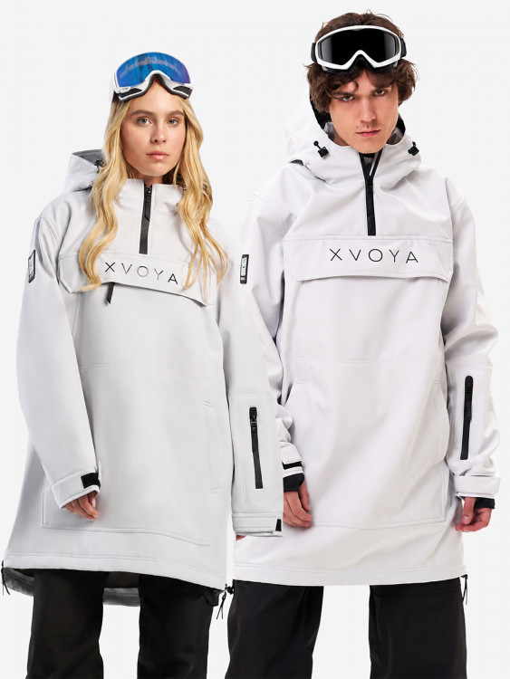 Анорак белый унисекс XVOYA BASE
