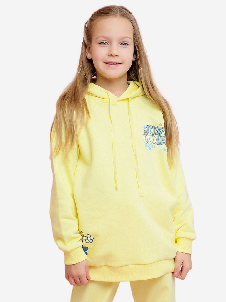 Худи для девочки batik желтый