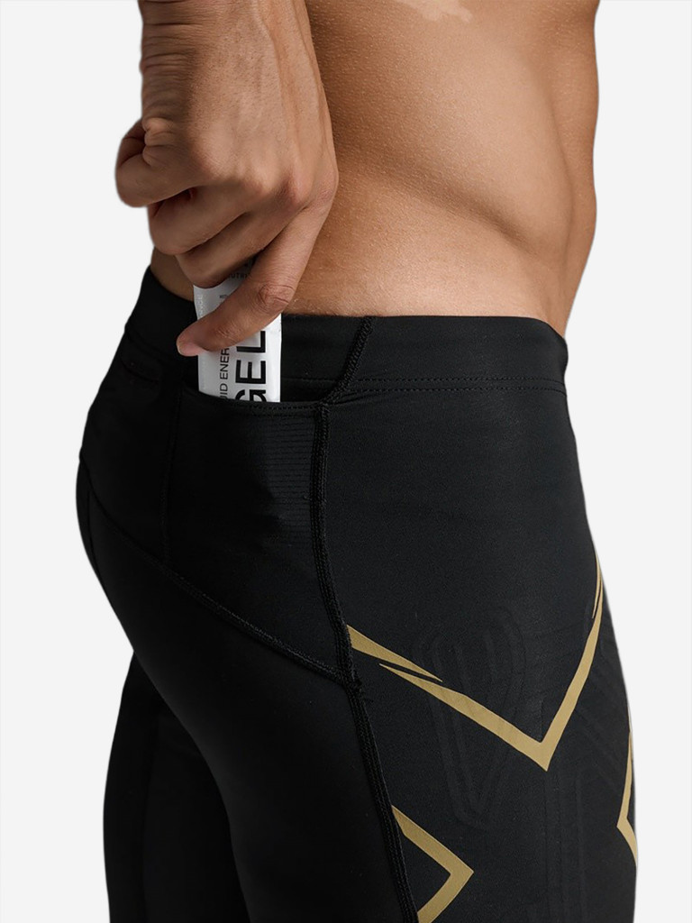 Компрессионные тайтсы 2XU Light Speed Compression T Lights Black