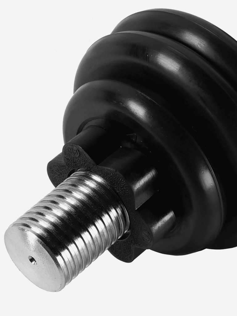 Гантели разборные BARBELL ATLET 1 по 19 кг (D 51 mm) Черный