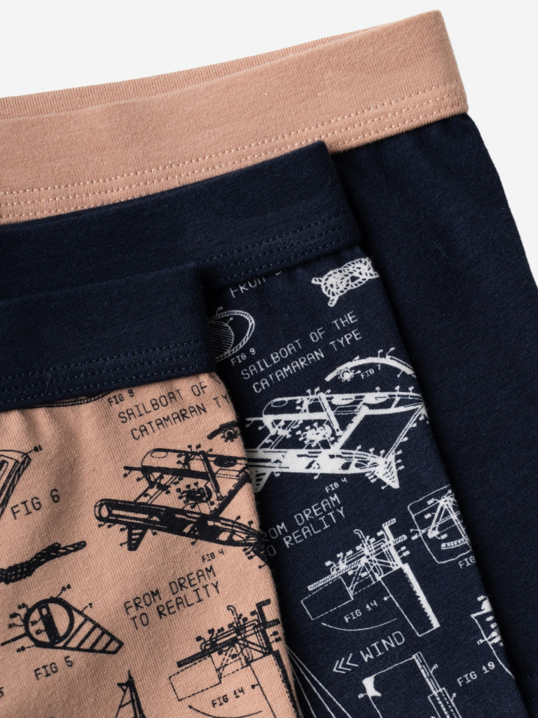 Трусы для мальчиков - боксеры, 3 шт PlayToday