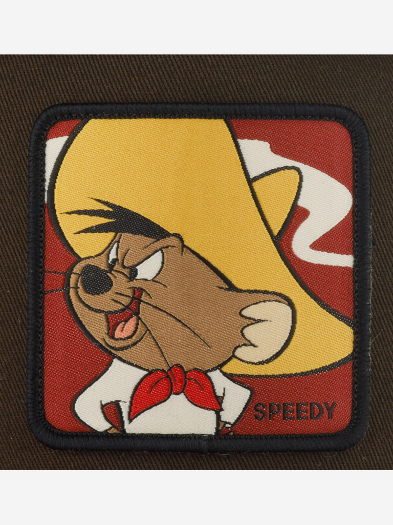 Бейсболка с сеточкой CAPSLAB CL/LOO10/1/CT/SPE Looney Tunes Speedy Gonzales (оливковый)