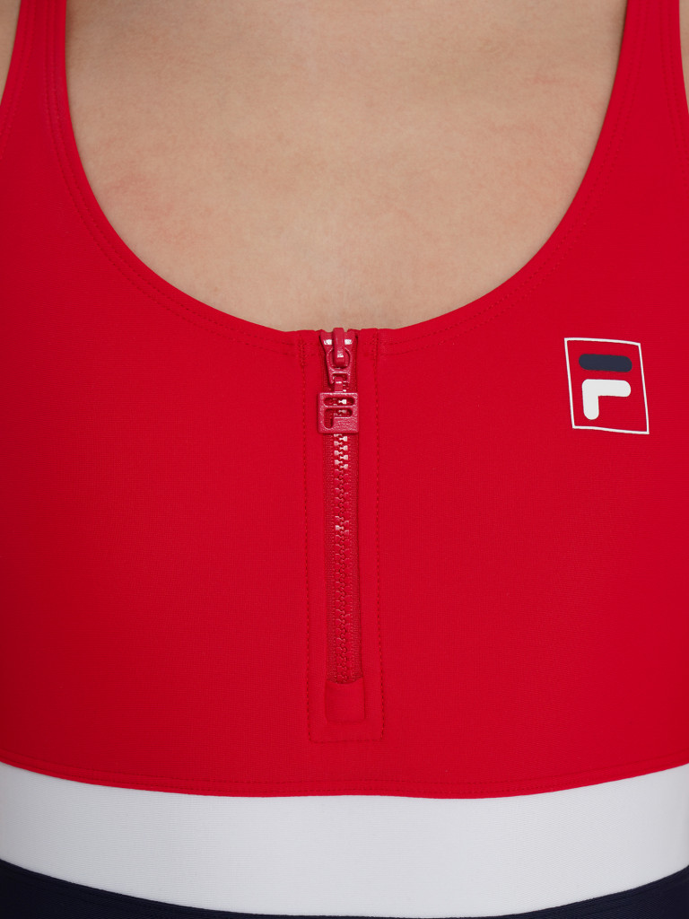 Купальник слитный для девочек FILA