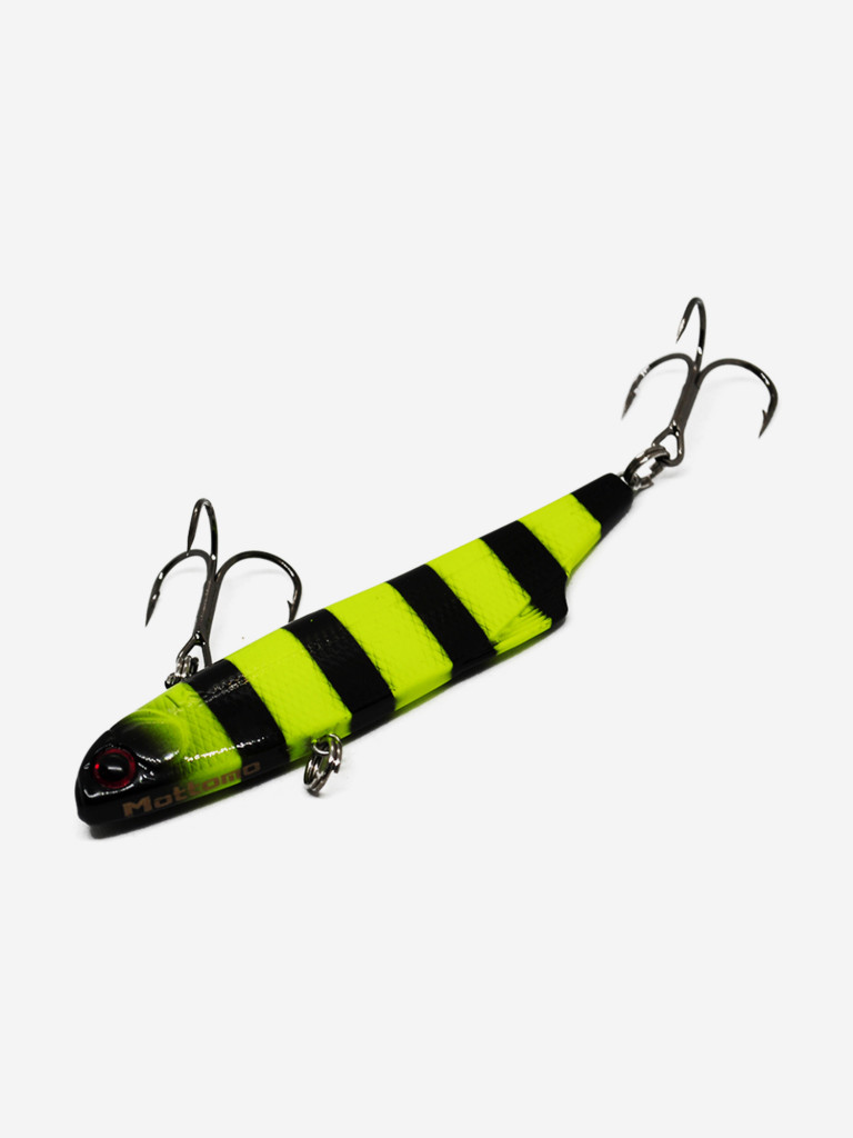 Воблер Mottomo Blade VIB 82S 21g Chartreuse Black
