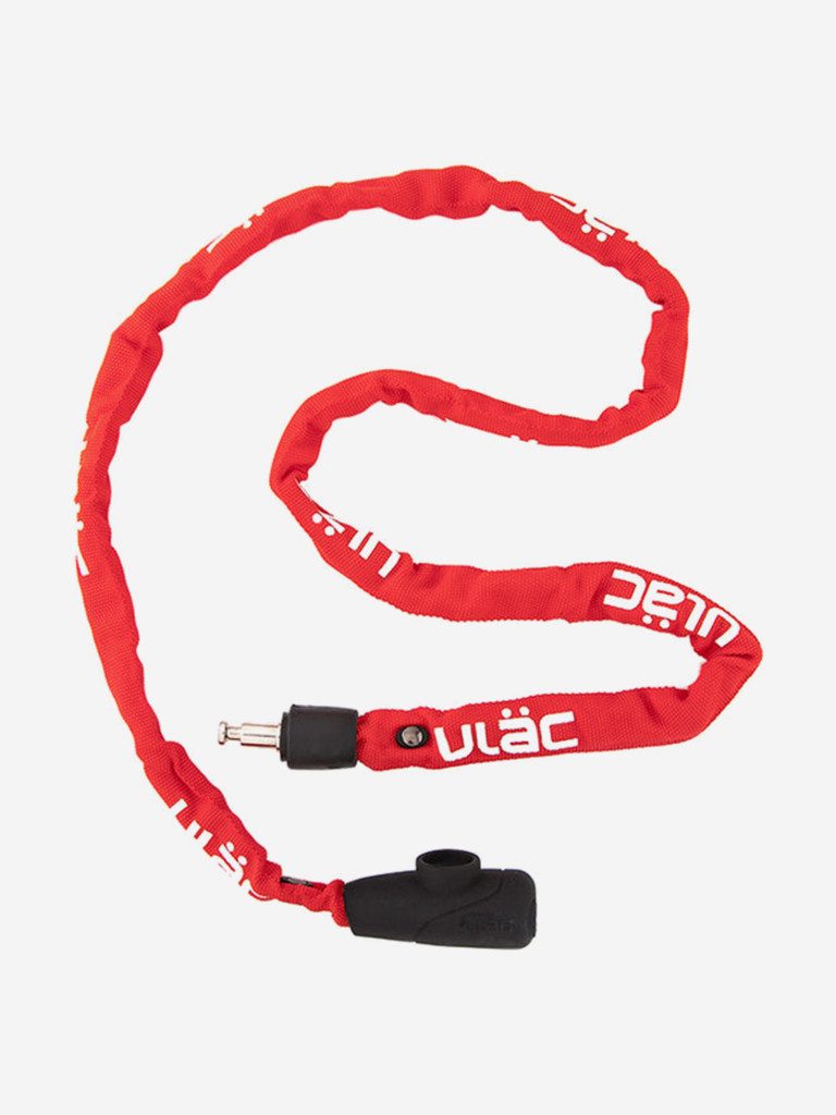 Велосипедный замок Ulac Supreme Steel Chain Lock красный