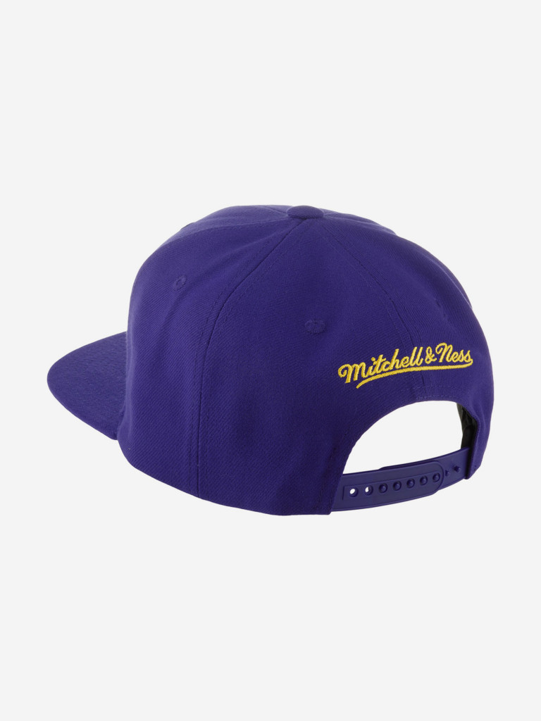 Бейсболка с прямым козырьком MITCHELL NESS HHSS6047-LALYYPPPPURP Los Angeles Lakers NBA (фиолетовый)