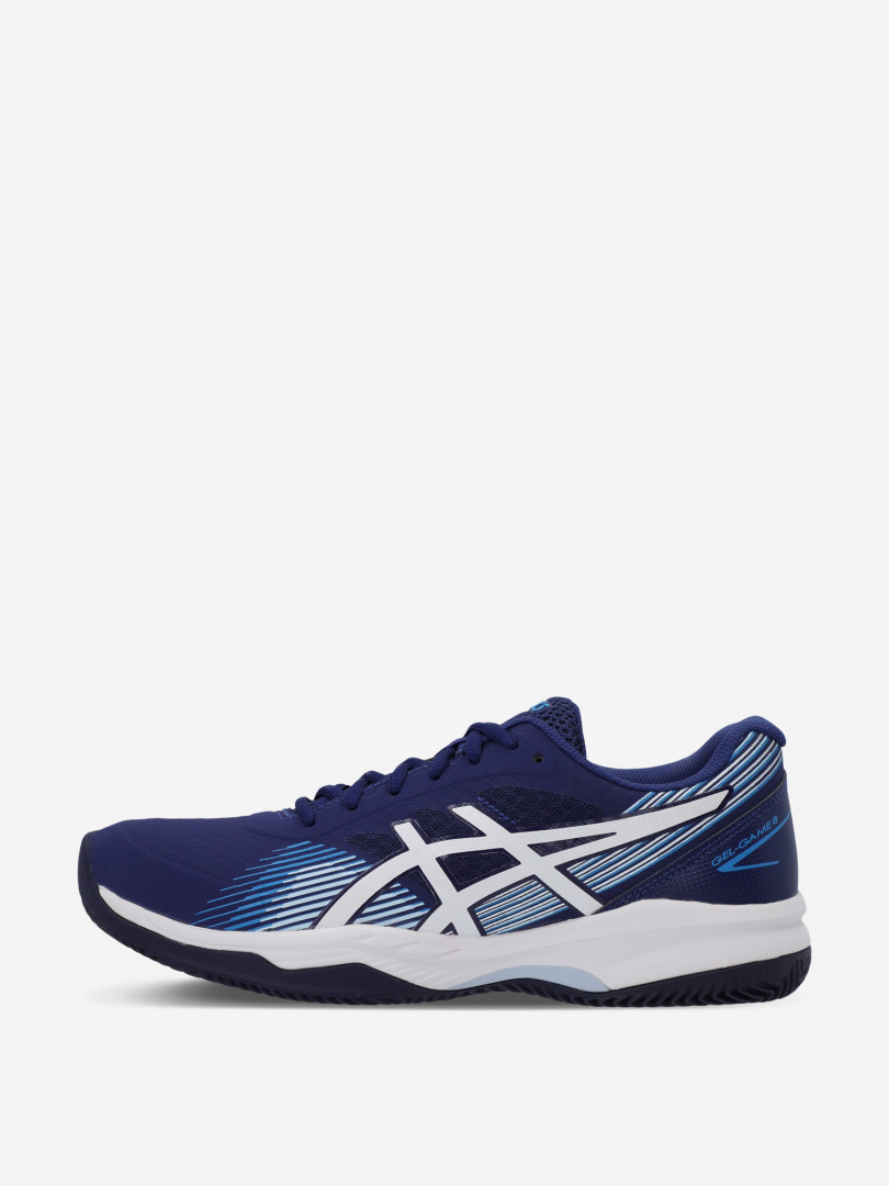 фото Кроссовки женские asics gel-game 8 clay/oc, синий