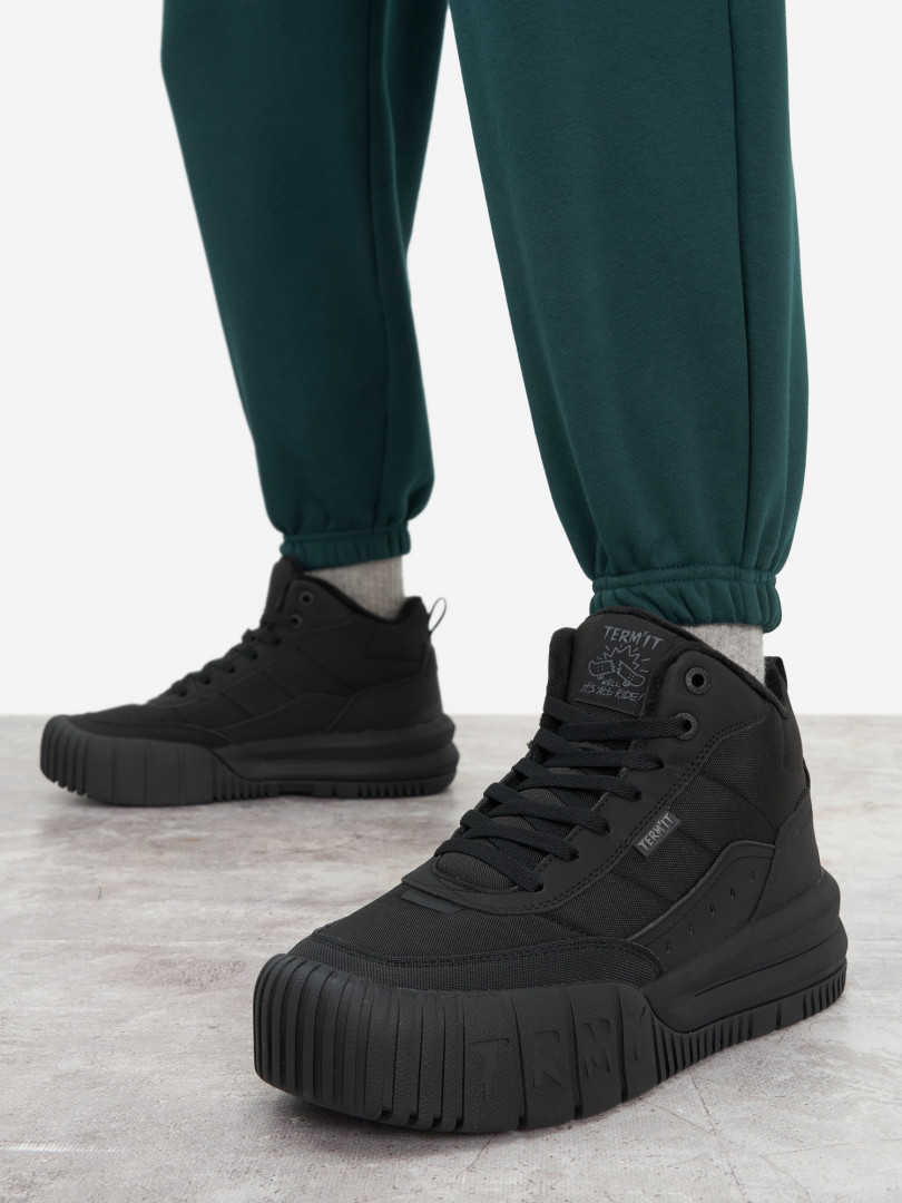 фото Кеды утепленные мужские termit invader hi 4.0, черный