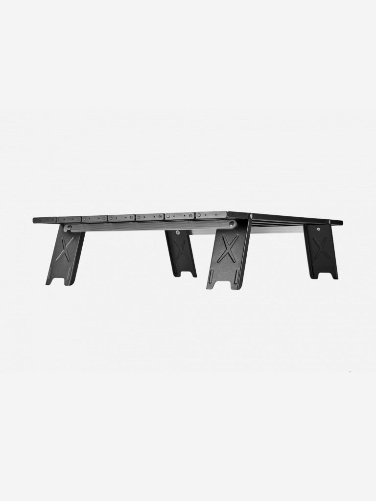 Стол складной 2403 MINI ALUNIUM TABLE L алюм, черный