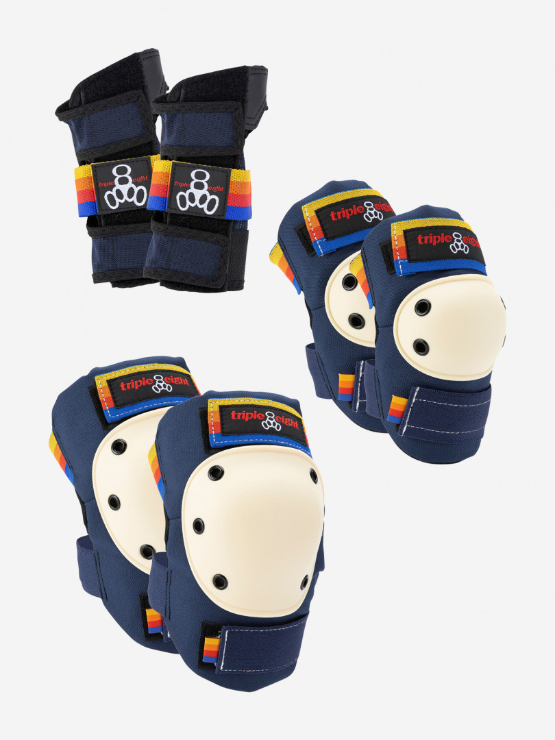 

Набор защиты из 3-х предметов детский Triple Eight, Синий