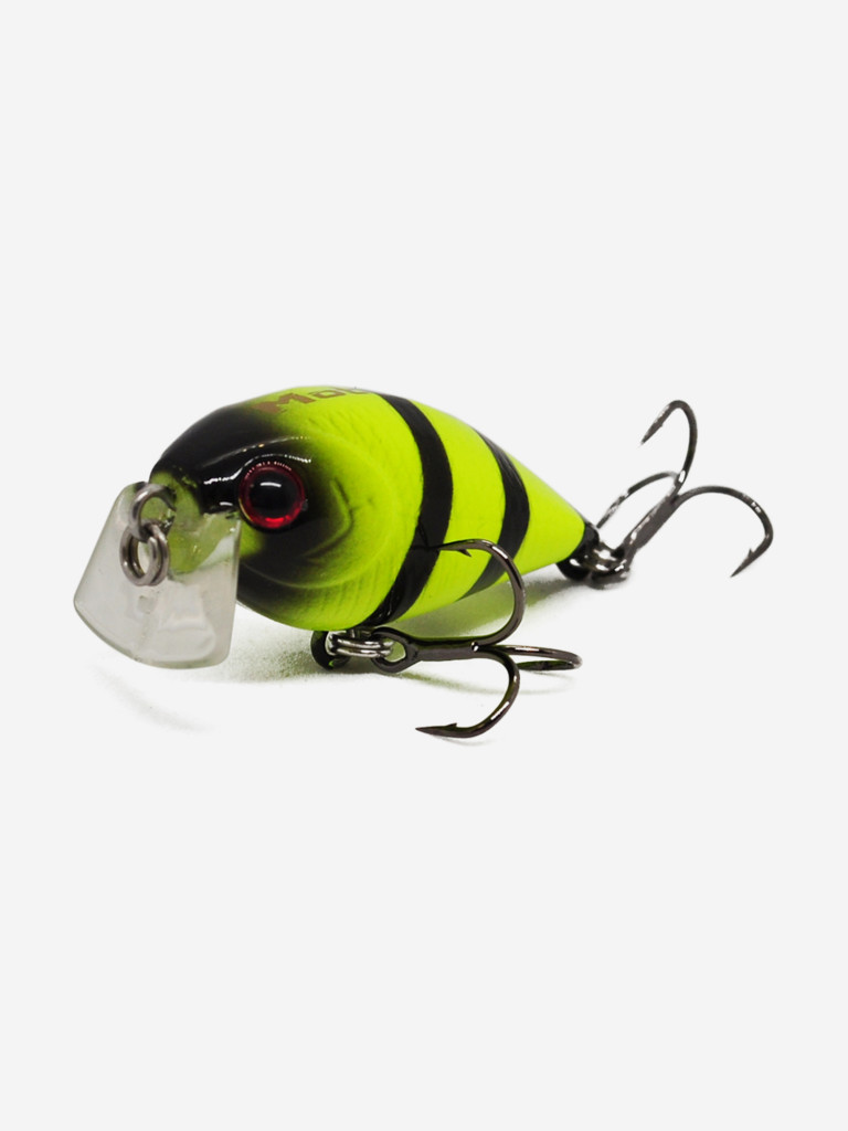 Воблер Mottomo Chubber SSR 35F 3,5g Chartreuse Black