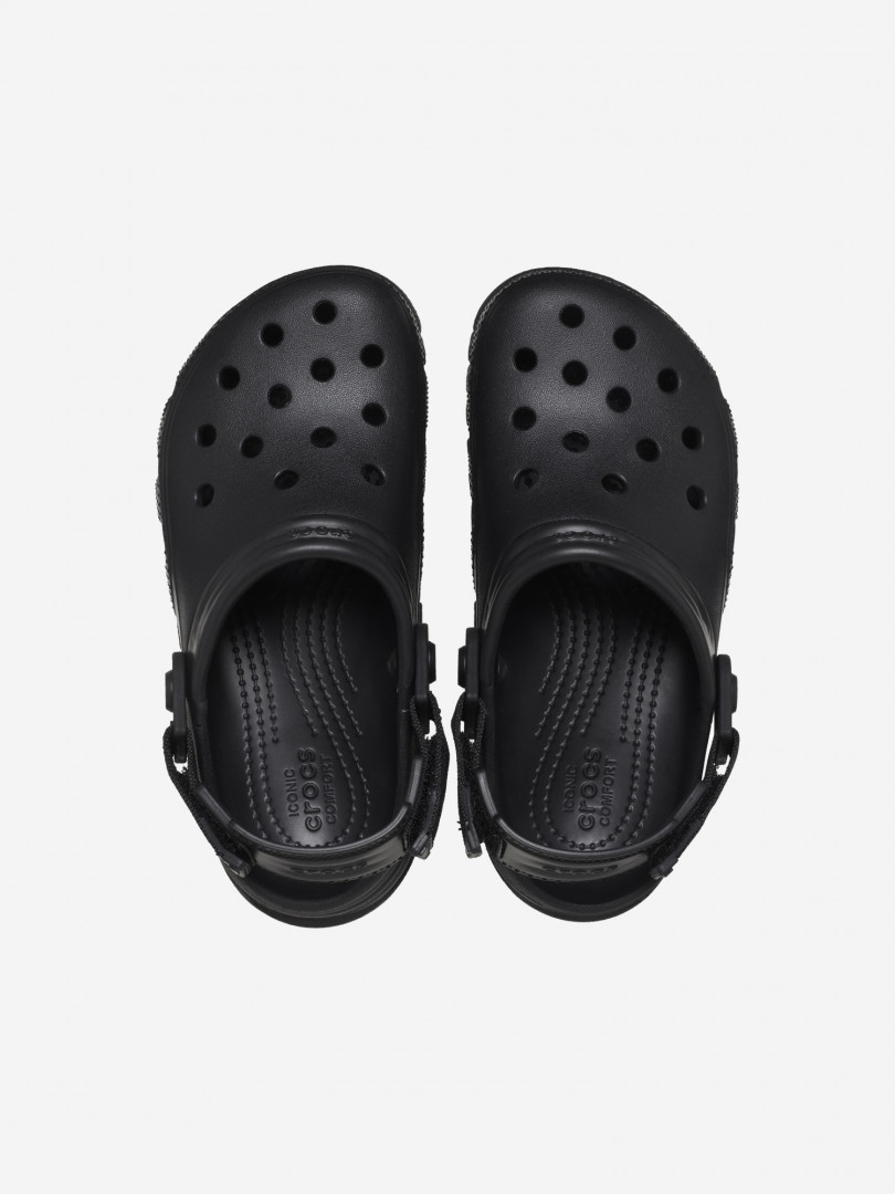 фото Сабо детские crocs duet max ii clog k, черный