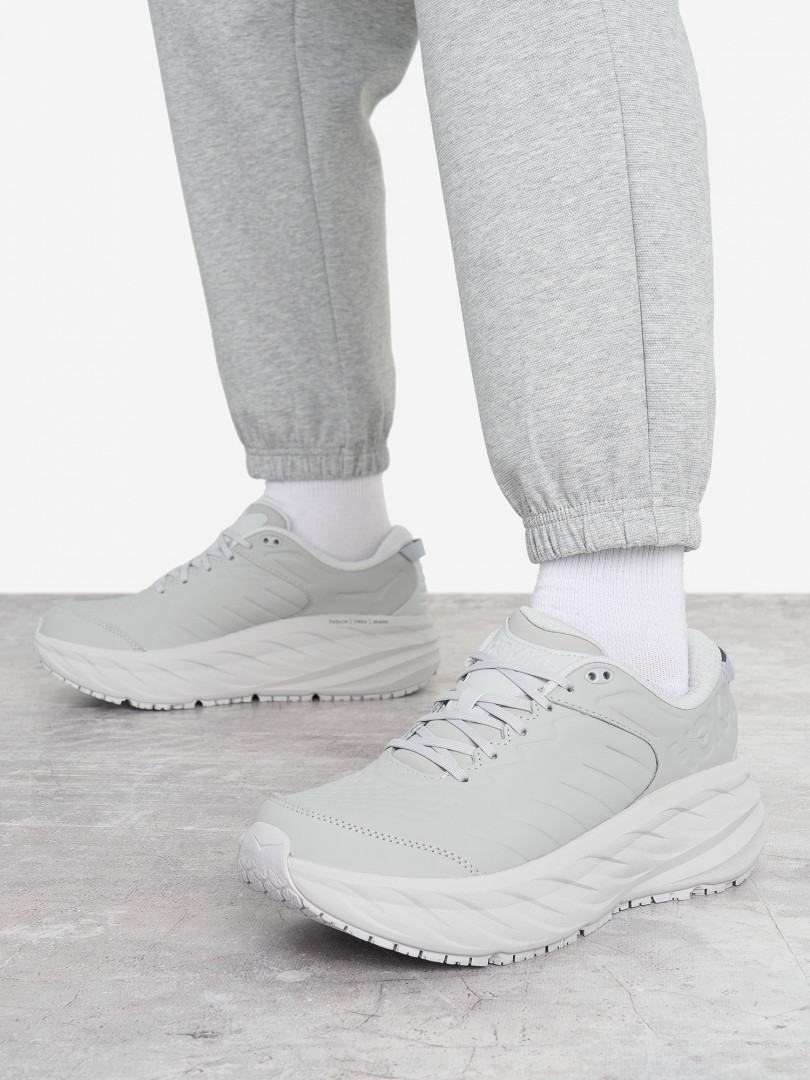 фото Кроссовки мужские hoka one one bondi sr, серый