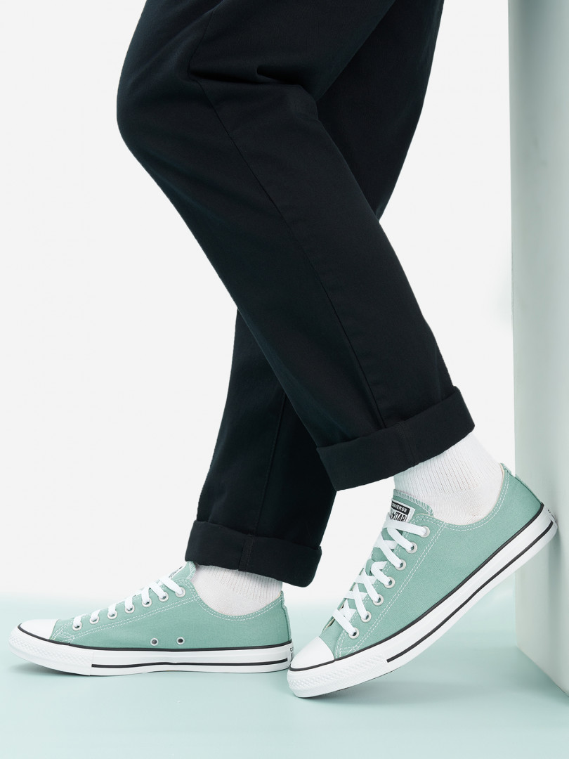 фото Кеды мужские converse chuck taylor all star, зеленый