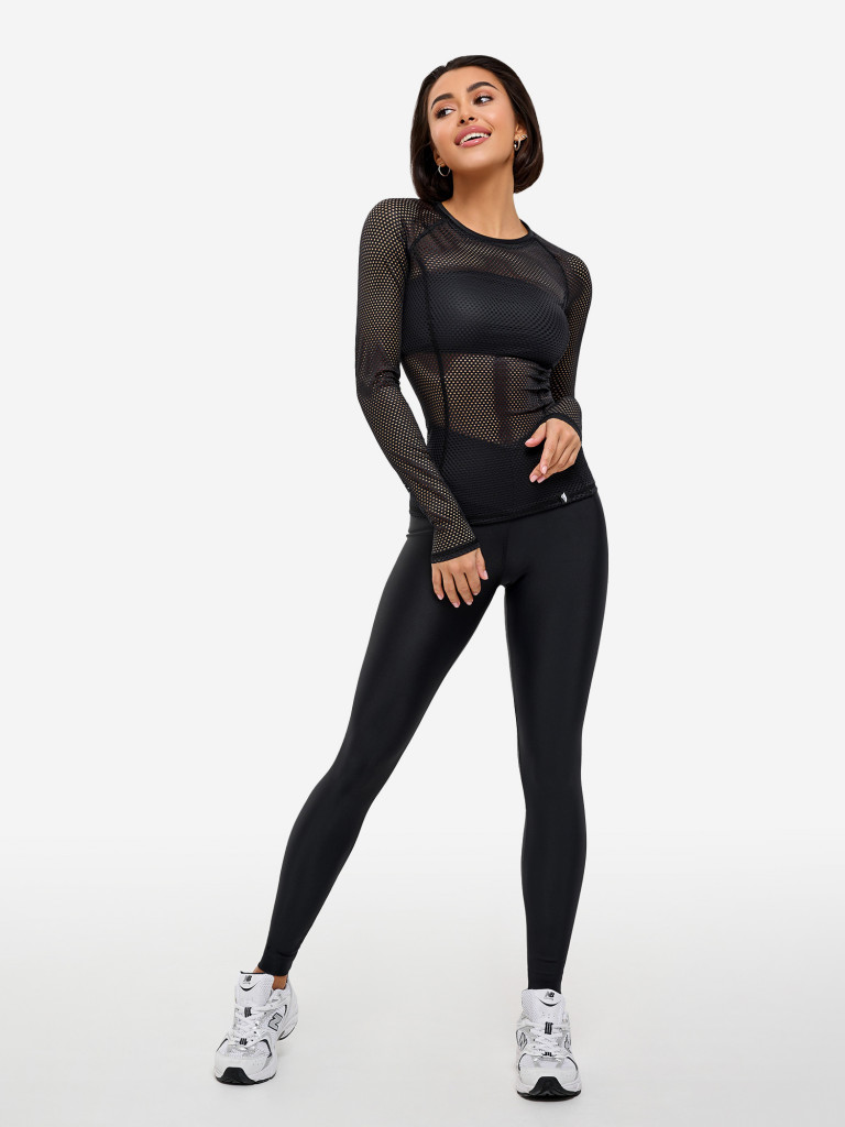 Рашгард женский Bona Fide Rashguard Round Fresh "Black"