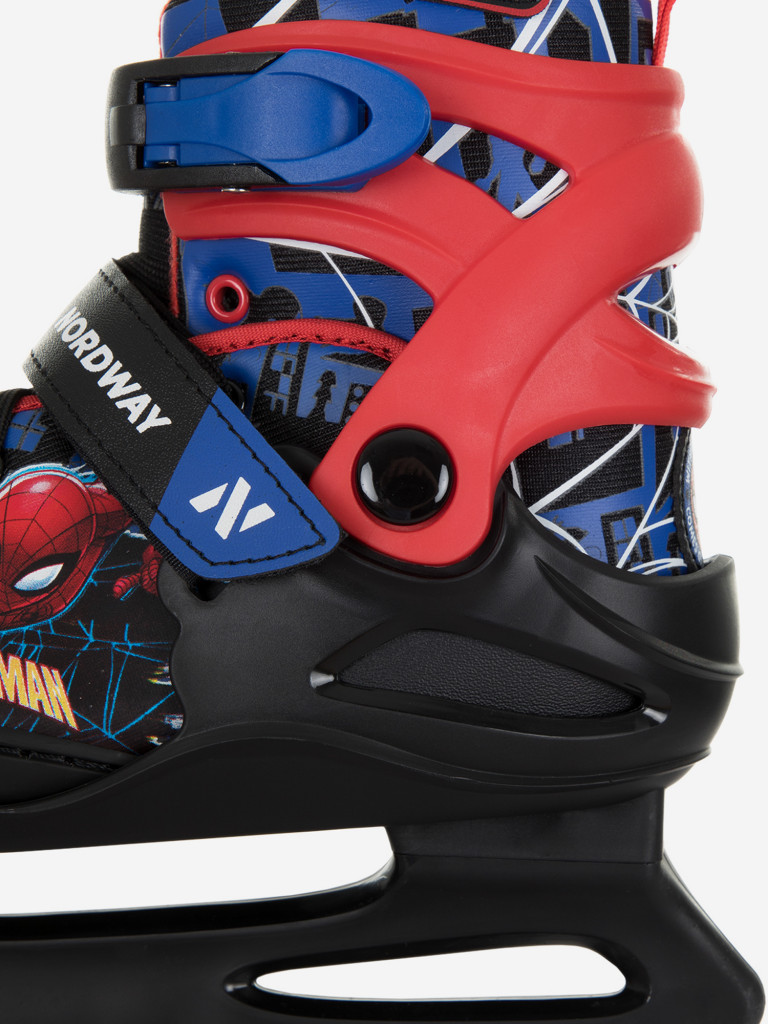 Коньки раздвижные детские Nordway SPIDER-MAN, 2020-21