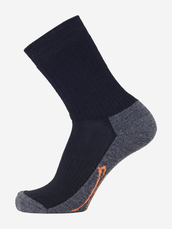 Термоноски мужские NORVEG Extreme Trekking арт. 9ETMRU Черный/серый цвет — купить за 1275 руб., отзывы в интернет-магазине Спортмастер (Нет в наличии)