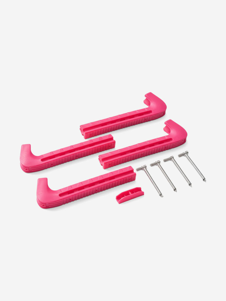 TM ROYAL SKATE Чехлы для лезвий коньков розовый цвет, универсальный размер